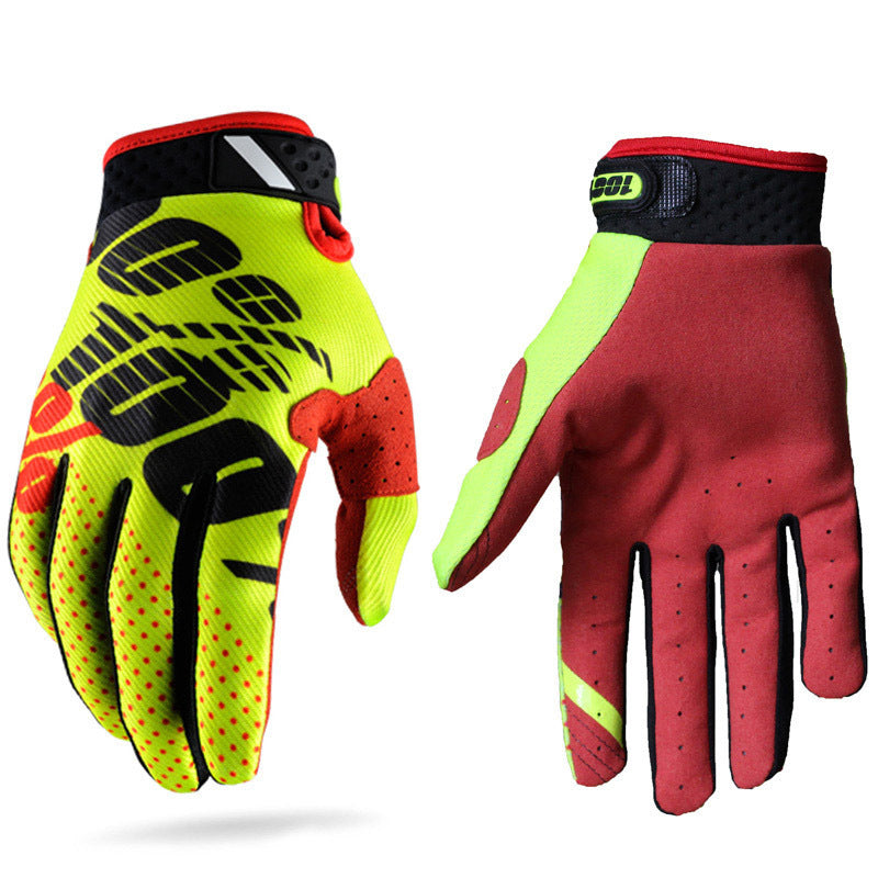 Outdoor Bicycle Climbing And Downhill Sports Full Finger Gloves